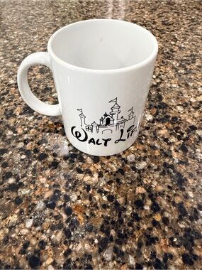 White Ceramic Castle Mug
